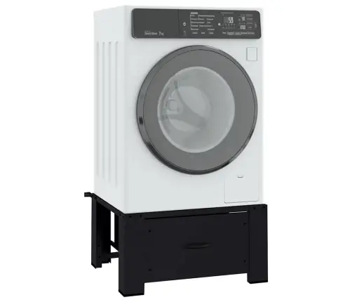 Pesumasina Pedestal Must 64 X 55 X 32,5 Cm Teras