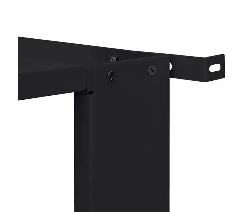 Skalbyklės Pjedestalas 2 Pcs Juoda 127 X 54,5 X 32,5 Cm Plienas