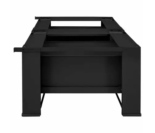 Skalbyklės Pjedestalas 2 Pcs Juoda 127 X 54,5 X 32,5 Cm Plienas