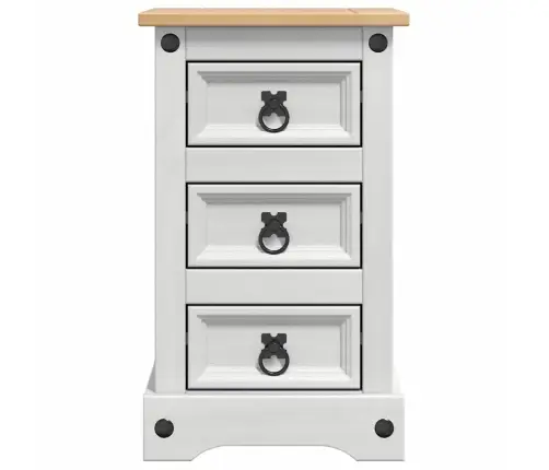 Naktinis Staliukas Su Stalčių Balta 35 X 32,5 X 58 Cm