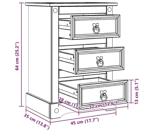 Öökapp Sahtliga Valge 45 X 35 X 64 Cm Tahke Mänd