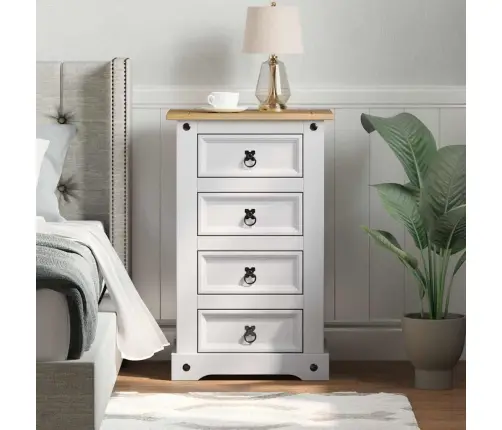 Öökapp Sahtliga Valge 53 X 39 X 84 Cm Tahke Mänd