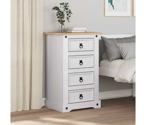 Öökapp Sahtliga Valge 53 X 39 X 84 Cm Tahke Mänd