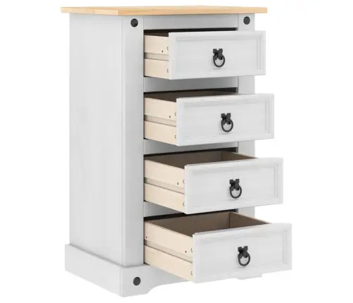 Öökapp Sahtliga Valge 53 X 39 X 84 Cm Tahke Mänd