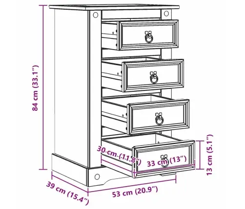 Öökapp Sahtliga Valge 53 X 39 X 84 Cm Tahke Mänd