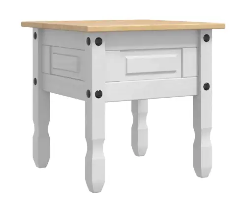 Žurnalinis Staliukas Su Stalčių Balta 50 X 50 X 50 Cm