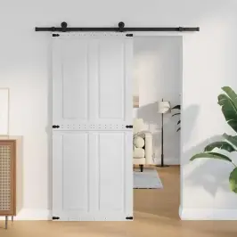 Durvis Corona Balts 90 X 210 Cm Inženierijas Koks Vidaxl Durvis Corona Balts 90 X 210 Cm Inženierijas Koks Vidaxl