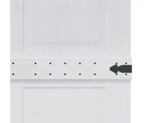 Durvis Corona Balts 100 X 210 Cm Inženierijas Koks Vidaxl