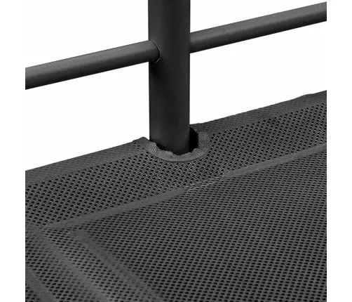 Laste Lofti Voodi Raam Must 74,5 X 190 Cm