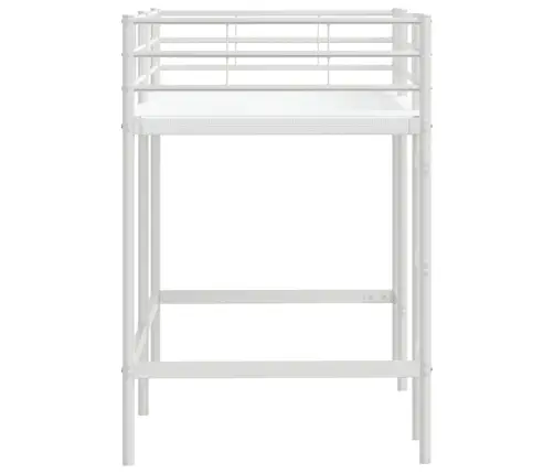 Bērnu Loft Gultas Rāmjis Balts 100 X 190 Cm Vidaxl