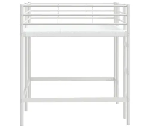Vaikų Lofto Lovos Rėmas Balta 107 X 200 Cm