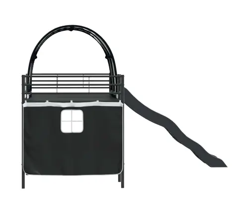 Melna 80 X 201 Cm Vidaxl