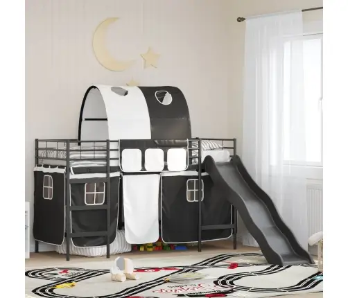 Melna 90 X 190 Cm Vidaxl