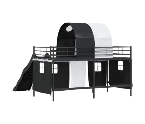 Melna 90 X 201 Cm Vidaxl