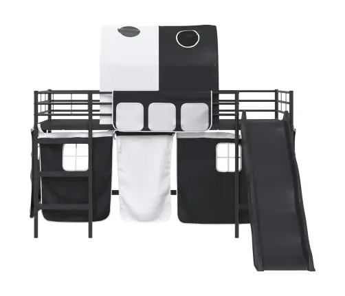 Melna 90 X 201 Cm Vidaxl