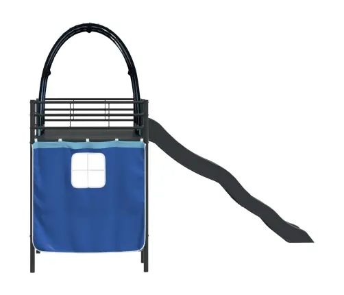 Melna Un Zila 75 X 190 Cm Vidaxl