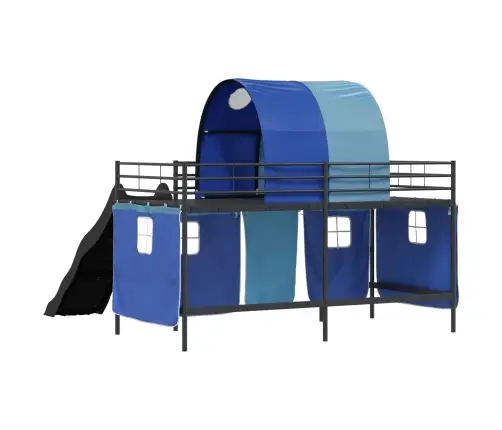 Must Ja Sinine 79,5 X 200 Cm