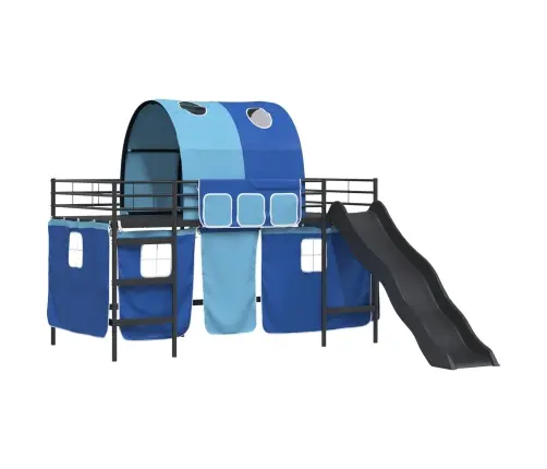 Must Ja Sinine 90 X 200 Cm