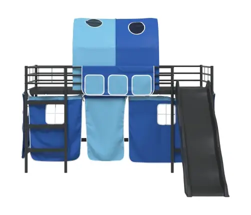 Must Ja Sinine 90 X 200 Cm