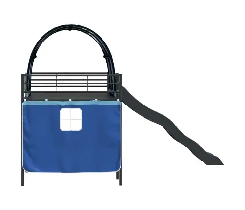 Must Ja Sinine 90 X 200 Cm