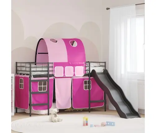 Must Ja Roosa 74,5 X 190 Cm