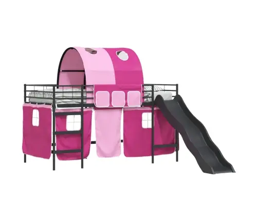 Juoda Ir Rožinė 80 X 201 Cm