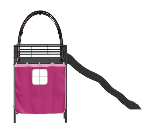 Juoda Ir Rožinė 90 X 190 Cm