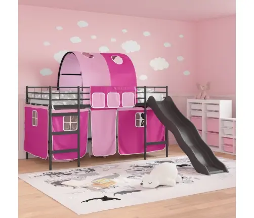 Must Ja Roosa 107 X 200 Cm