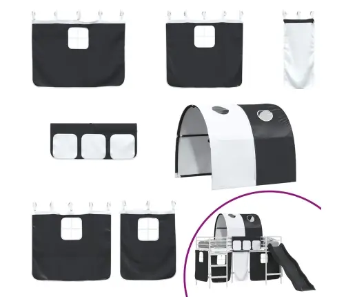 Balta Ir Juoda 74,5 X 190 Cm