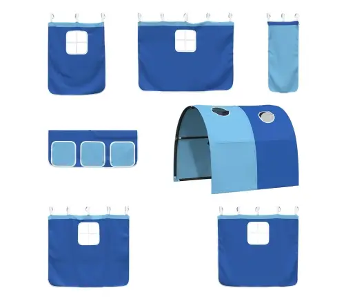 Balta Un Zila 90 X 201 Cm Vidaxl