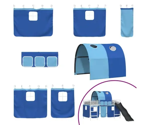 Balta Ir Mėlyna 100 X 201 Cm