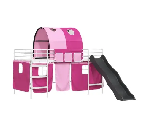 Balts Un Rozā 80 X 201 Cm Vidaxl