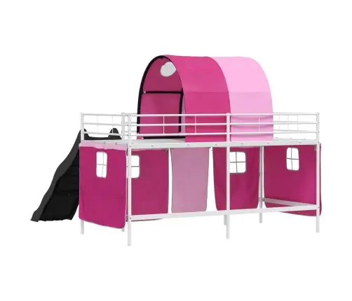 Balts Un Rozā 80 X 201 Cm Vidaxl