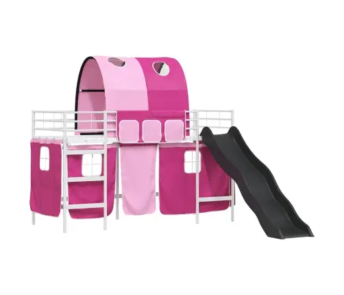 Balta Ir Rožinė 100 X 190 Cm