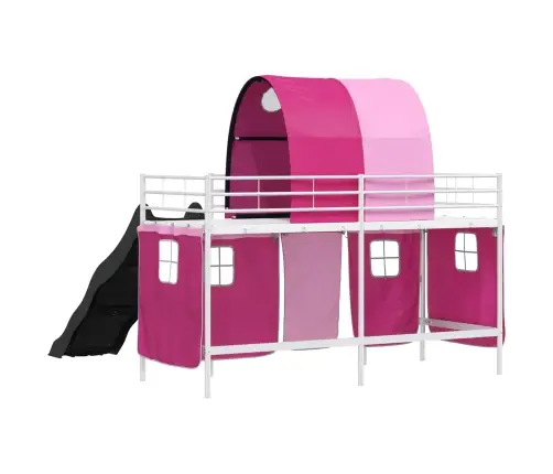 Balta Ir Rožinė 100 X 190 Cm