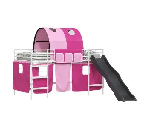 Balta Ir Rožinė 100 X 201 Cm