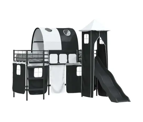 Melna 90 X 190 Cm Vidaxl