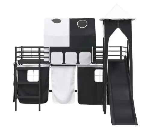 Melna 90 X 201 Cm Vidaxl