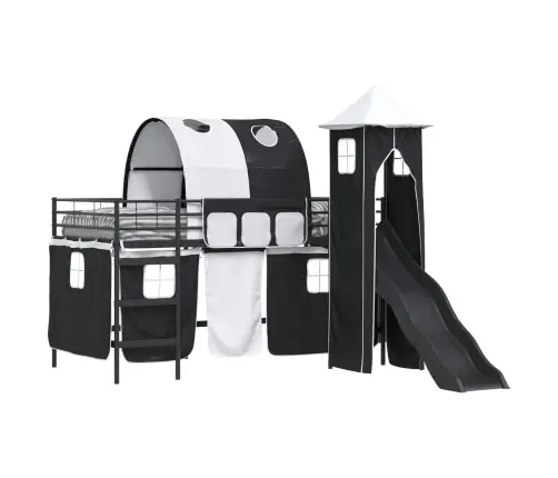 Melna 90 X 201 Cm Vidaxl