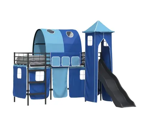 Juoda Ir Mėlyna 90 X 190 Cm