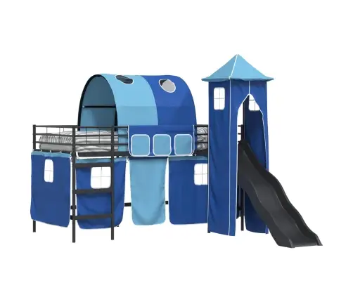 Must Ja Sinine 90 X 201 Cm