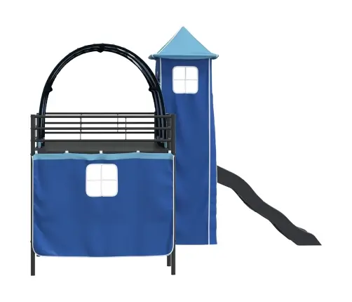 Must Ja Sinine 90 X 201 Cm