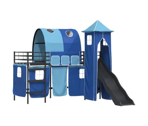 Must Ja Sinine 100 X 190 Cm