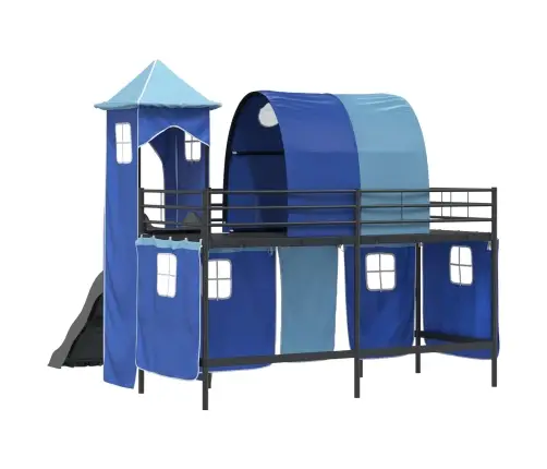 Must Ja Sinine 100 X 190 Cm