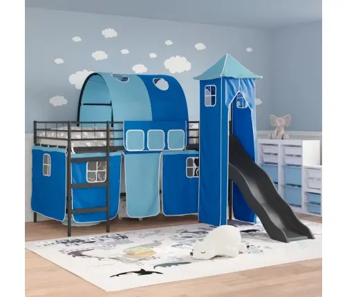 Juoda Ir Mėlyna 107 X 201 Cm