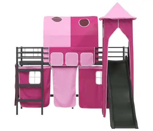 Melns Un Rozā 74,5 X 190 Cm Vidaxl