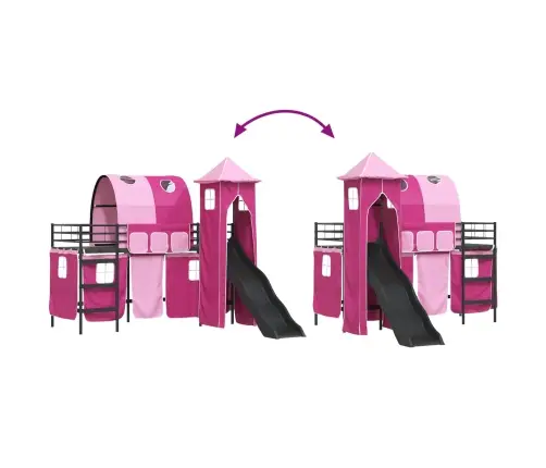 Must Ja Roosa 90 X 190 Cm