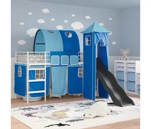 Valge Ja Sinine 74,5 X 190 Cm