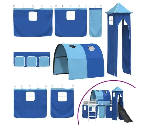 Balta Ir Mėlyna 90 X 190 Cm