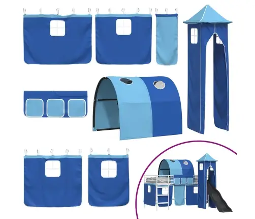 Valge Ja Sinine 90 X 200 Cm